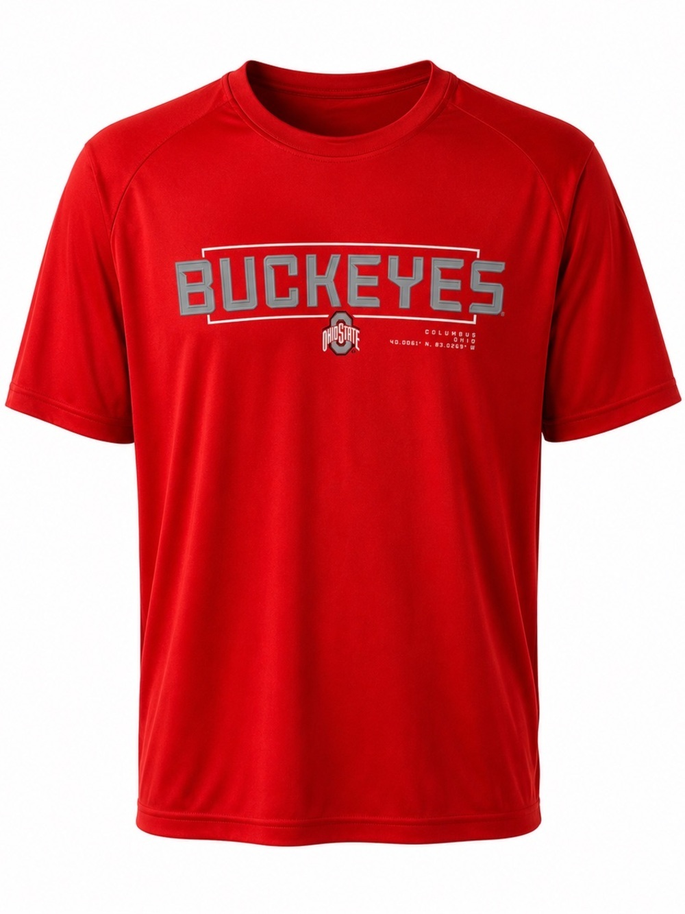 Ohio State Buckeyes Rivalry Threads Performance T-Shirt NWT Men’s Medium Red